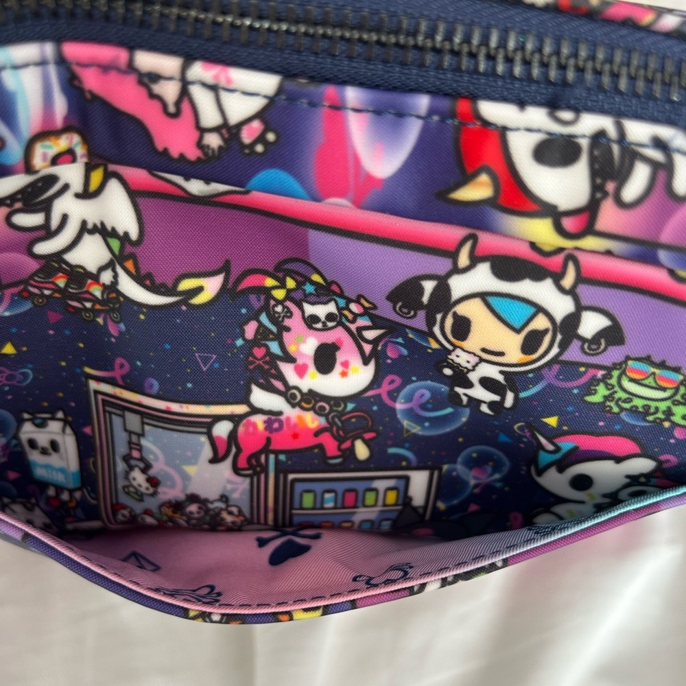 Tokidoki for Hello Kitty by Jujube Roller Disco Dreaming Crossbody Bag - Picture 5 of 16